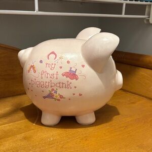 Pink Piggy Bank for Kids